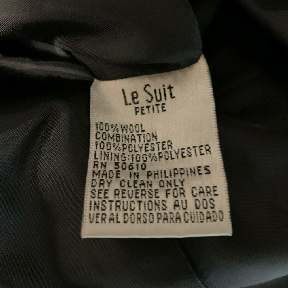 Le Suit black Tuxedo style school boy blazer - Picture 8 of 8